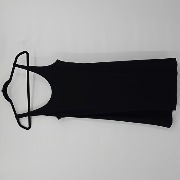 Alembika Black Jersey Dress Size 2 - Picture 4 of 8